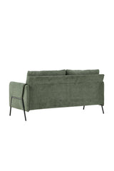 Indigo 2 - Sitzer Sofa - grün/Polyester - 2 - Sitzer Sofas - ALVAHOME