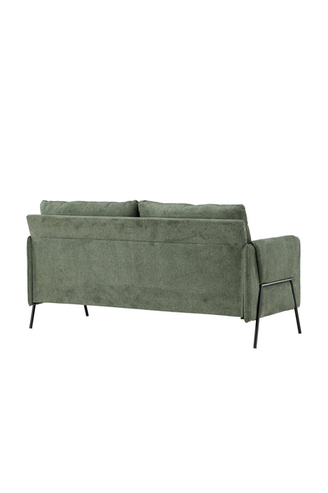 Indigo 2 - Sitzer Sofa - grün/Polyester - 2 - Sitzer Sofas - ALVAHOME