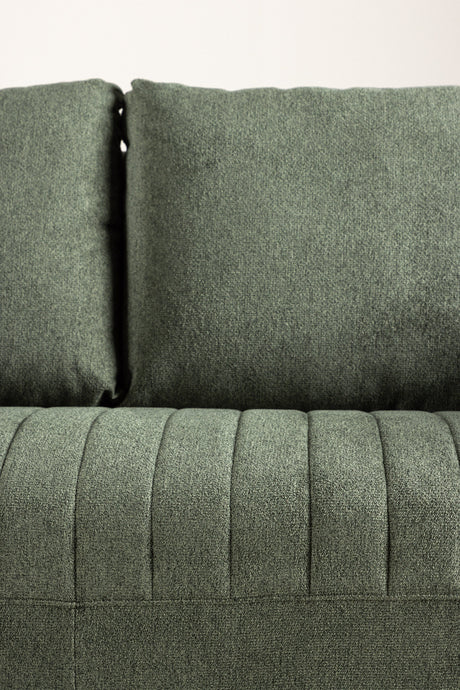 Indigo 2 - Sitzer Sofa - grün/Polyester - 2 - Sitzer Sofas - ALVAHOME
