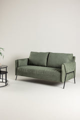 Indigo 2 - Sitzer Sofa - grün/Polyester - 2 - Sitzer Sofas - ALVAHOME