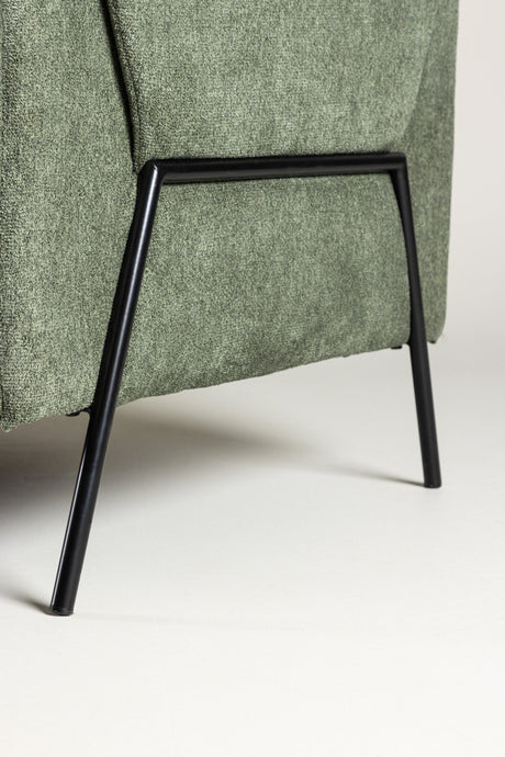 Indigo 2 - Sitzer Sofa - grün/Polyester - 2 - Sitzer Sofas - ALVAHOME