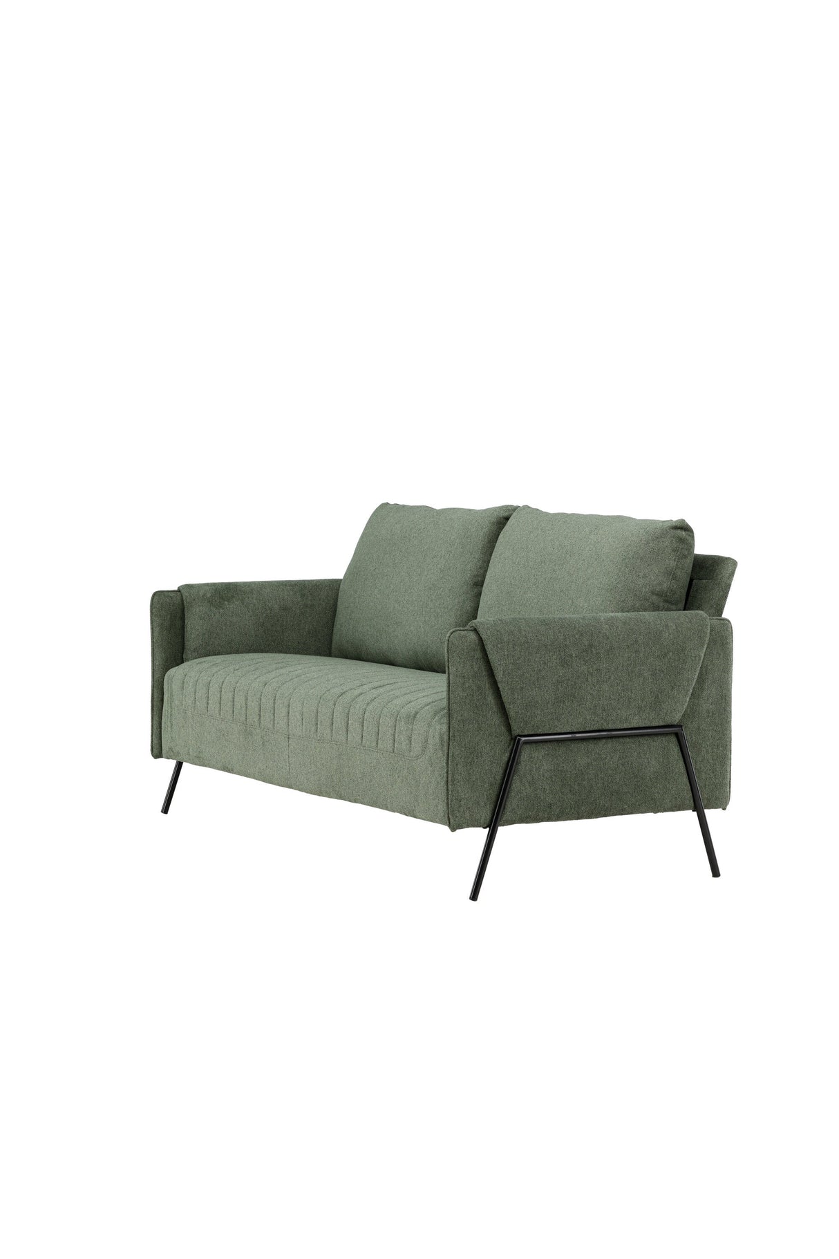 Indigo 2 - Sitzer Sofa - grün/Polyester - 2 - Sitzer Sofas - ALVAHOME