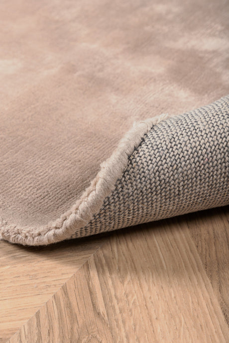 Indra Wohnzimmerteppich - beige/Viskose - Wohnzimmerteppiche - ALVAHOME