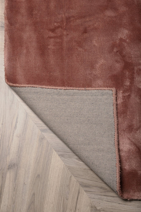 Indra Wohnzimmerteppich - pink/Viskose - Wohnzimmerteppiche - ALVAHOME