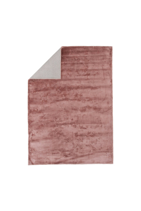 Indra Wohnzimmerteppich - pink/Viskose - Wohnzimmerteppiche - ALVAHOME