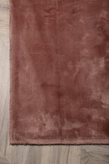 Indra Wohnzimmerteppich - pink/Viskose - Wohnzimmerteppiche - ALVAHOME