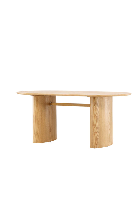 Isolde ovaler Esstisch - natur/MDF - Ovale Esstische - ALVAHOME