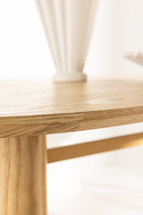 Isolde ovaler Esstisch - natur/MDF - Ovale Esstische - ALVAHOME