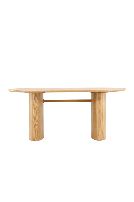 Isolde ovaler Esstisch - natur/MDF - Ovale Esstische - ALVAHOME