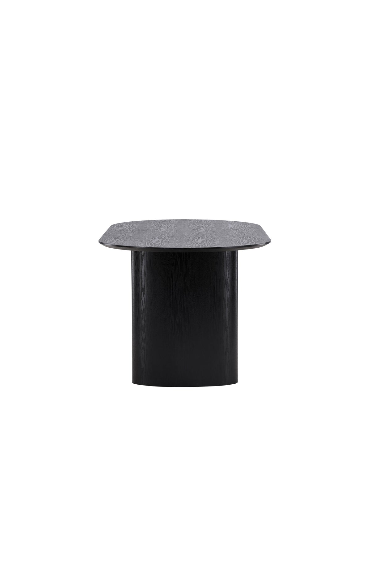 Isolde ovaler Esstisch - schwarz/MDF - Ovale Esstische - ALVAHOME