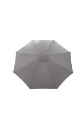 Ixos Sonnenschirm - grau/Polyester - Sonnenschirme - ALVAHOME