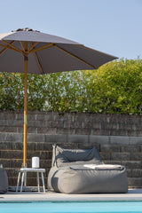 Ixos Sonnenschirm - grau/Polyester - Sonnenschirme - ALVAHOME