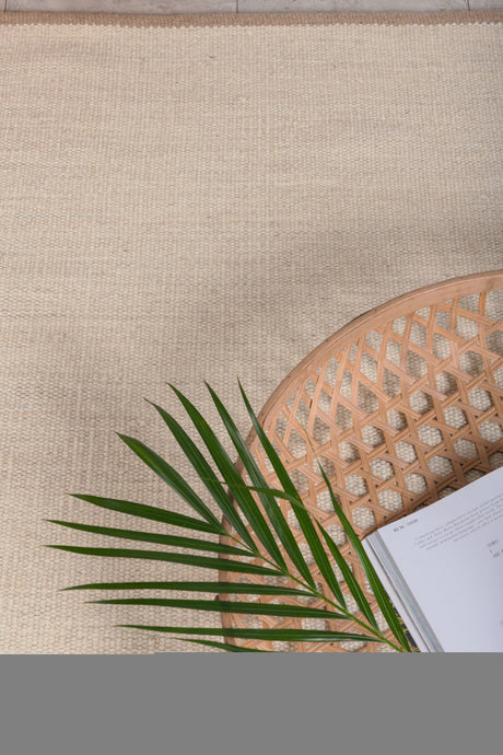 Jaipur Wohnzimmerteppich - beige/Wolle - Wohnzimmerteppiche - ALVAHOME