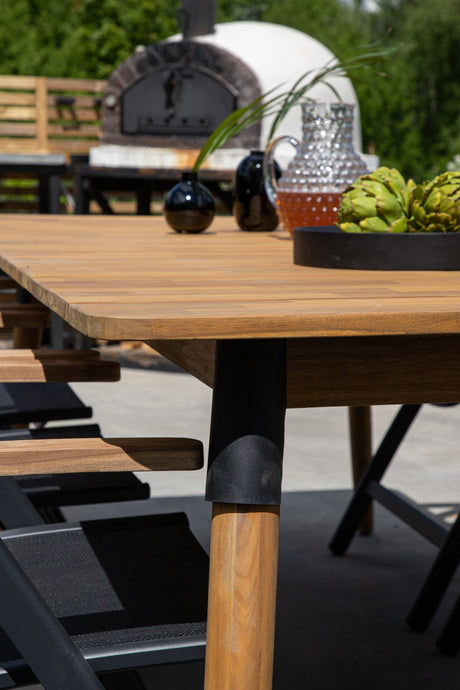 Julian Outdoor - Esstisch rechteckig - natur/Akazie - Outdoor - Esstische (rechteckig) - ALVAHOME