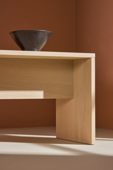 Juni Couchtisch - white - wash/MDF - Couchtische - ALVAHOME