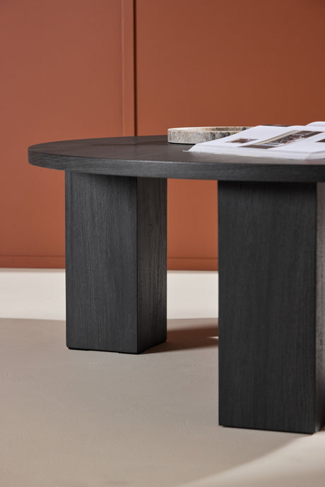 Juno Couchtisch - schwarz/MDF - Couchtische - ALVAHOME