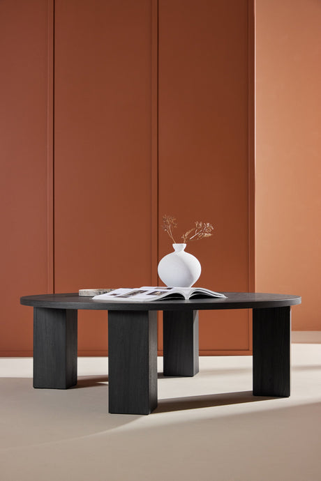 Juno Couchtisch - schwarz/MDF - Couchtische - ALVAHOME