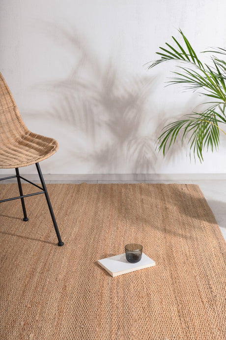 Kali Wohnzimmerteppich - natur/Jute - Wohnzimmerteppiche - ALVAHOME