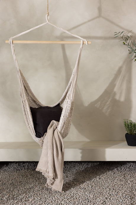 Kalino Hängesessel - off - white/Baumwolle - Hängesessel - ALVAHOME