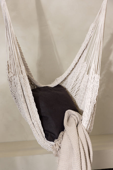Kalino Hängesessel - off - white/Baumwolle - Hängesessel - ALVAHOME