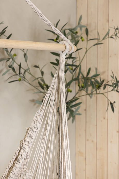 Kalino Hängesessel - off - white/Baumwolle - Hängesessel - ALVAHOME