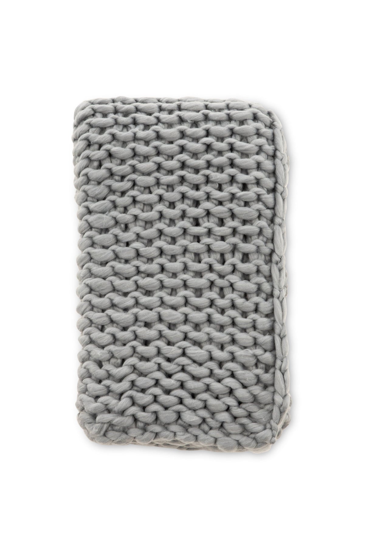 Kate Decke - hellgrau/Polyester - Decken - ALVAHOME