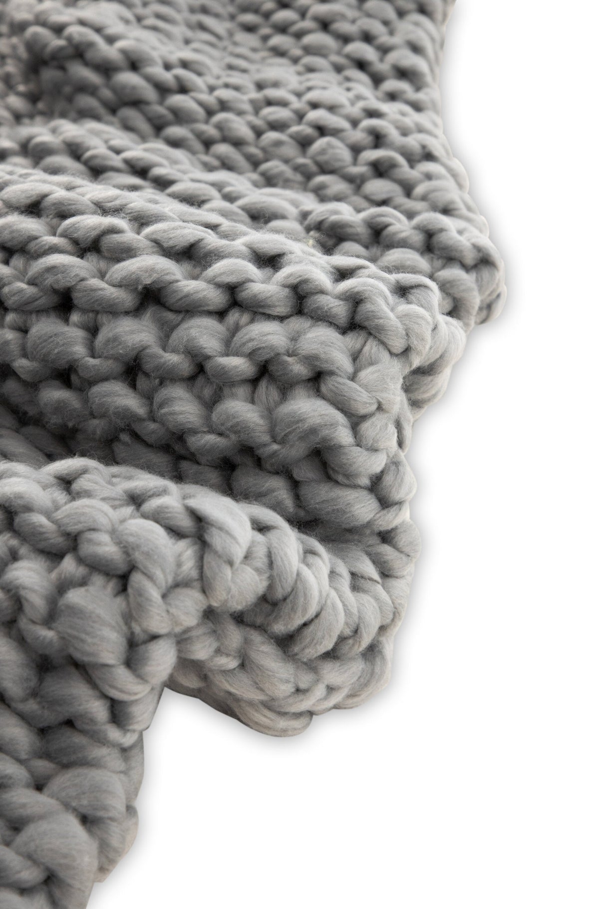 Kate Decke - hellgrau/Polyester - Decken - ALVAHOME
