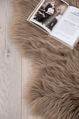Katy Schafsfell - braun/Acryl - Schafsfelle - ALVAHOME
