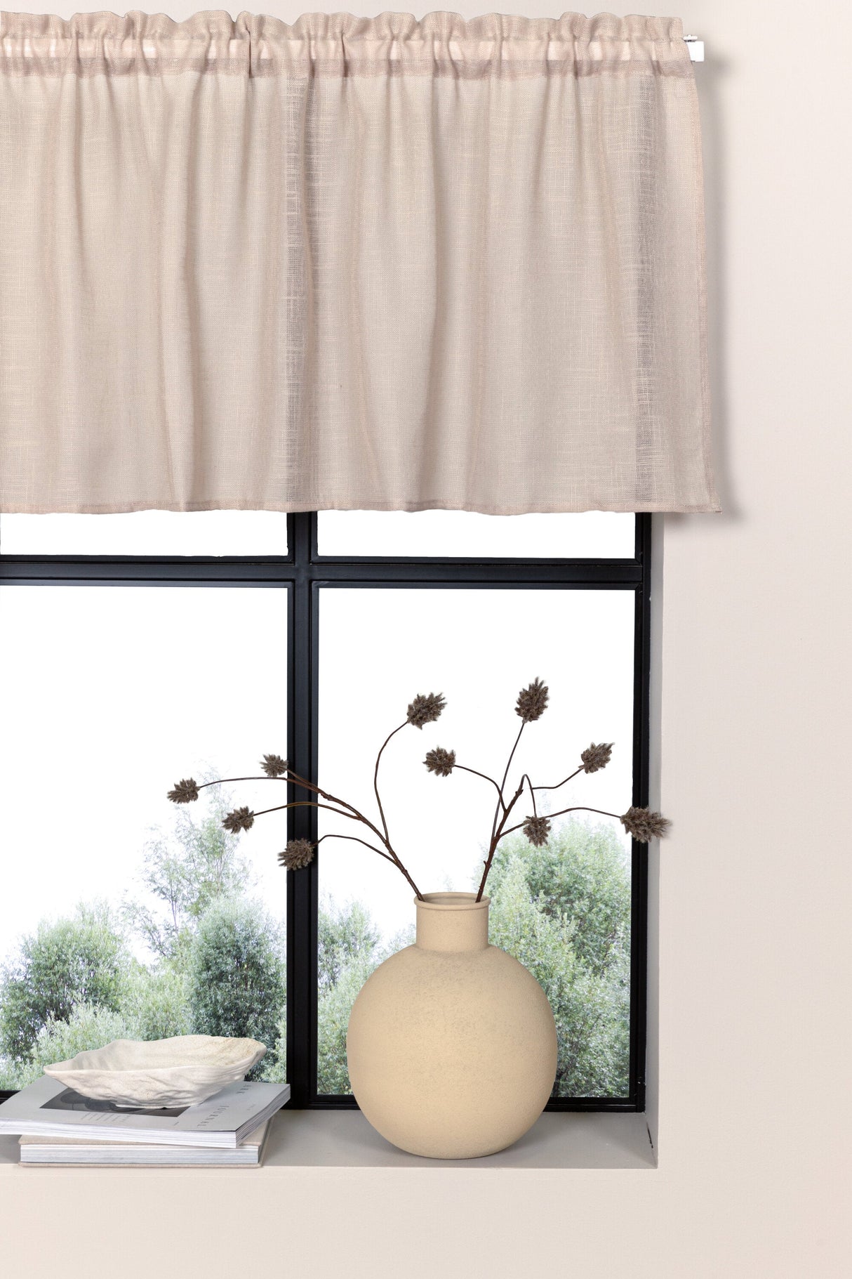 Kaya Vorhang - beige/Polyester - Vorhänge - ALVAHOME