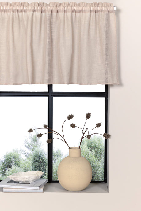 Kaya Vorhang - beige/Polyester - Vorhänge - ALVAHOME