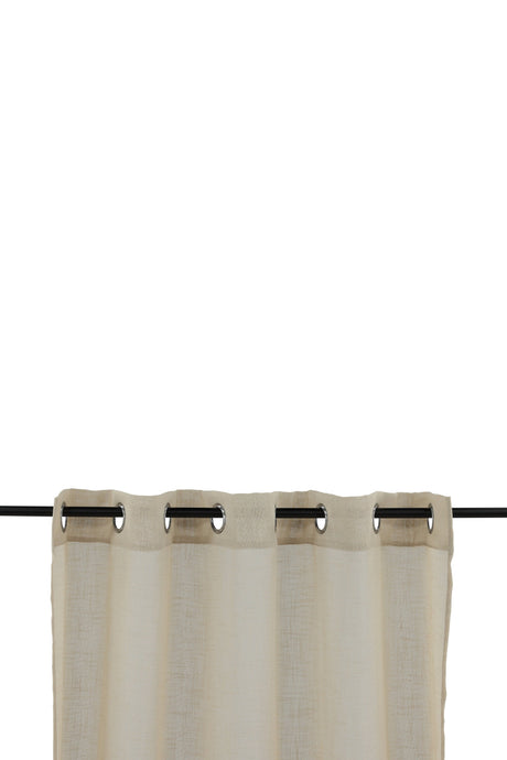Kaya Vorhang - beige/Polyester - Vorhänge - ALVAHOME