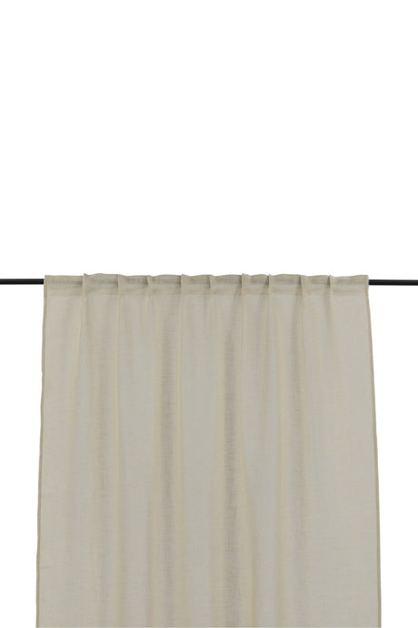 Kaya Vorhang - beige/Polyester - Vorhänge - ALVAHOME