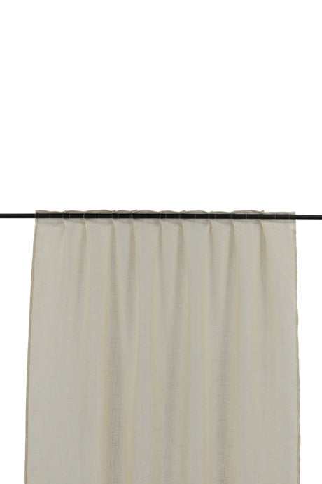 Kaya Vorhang - beige/Polyester - Vorhänge - ALVAHOME