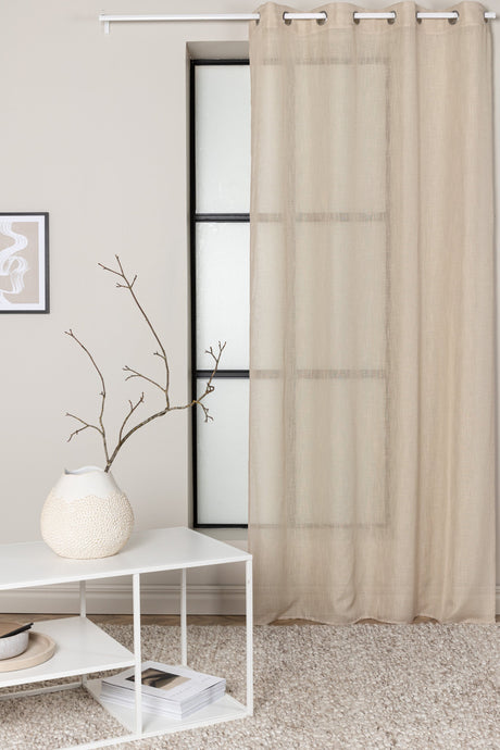 Kaya Vorhang - beige/Polyester - Vorhänge - ALVAHOME