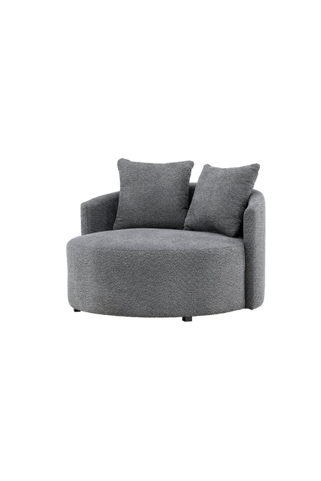 Kelso 2 - Sitzer Sofa - grau/Polyester - 2 - Sitzer Sofas - ALVAHOME