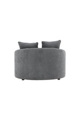 Kelso 2 - Sitzer Sofa - grau/Polyester - 2 - Sitzer Sofas - ALVAHOME
