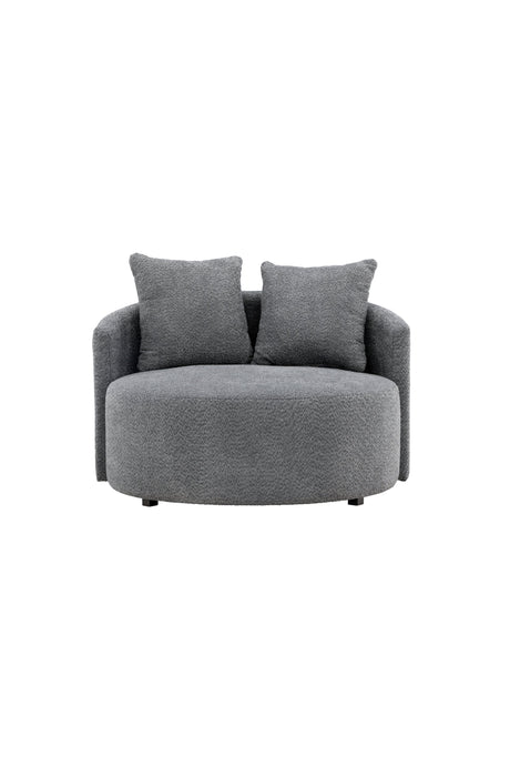 Kelso 2 - Sitzer Sofa - grau/Polyester - 2 - Sitzer Sofas - ALVAHOME