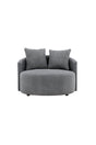 Kelso 2 - Sitzer Sofa - grau/Polyester - 2 - Sitzer Sofas - ALVAHOME