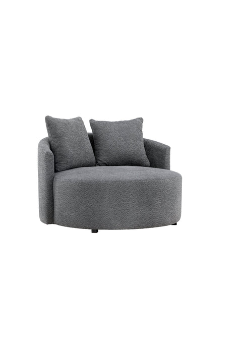 Kelso 2 - Sitzer Sofa - grau/Polyester - 2 - Sitzer Sofas - ALVAHOME