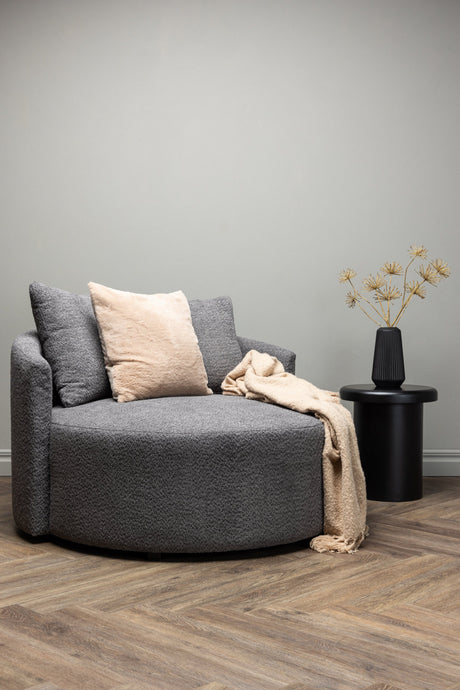 Kelso 2 - Sitzer Sofa - grau/Polyester - 2 - Sitzer Sofas - ALVAHOME