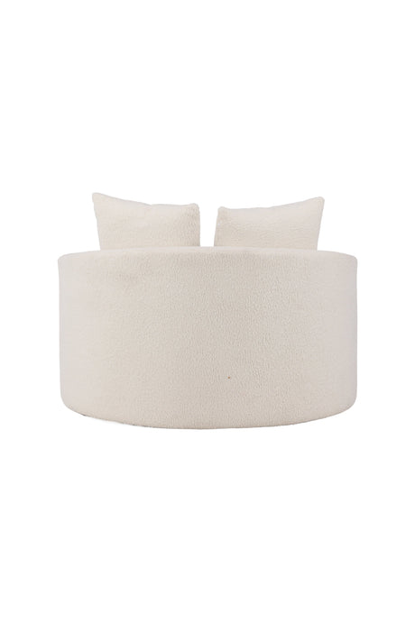 Kelso 2 - Sitzer Sofa - weiß/Polyester - 2 - Sitzer Sofas - ALVAHOME