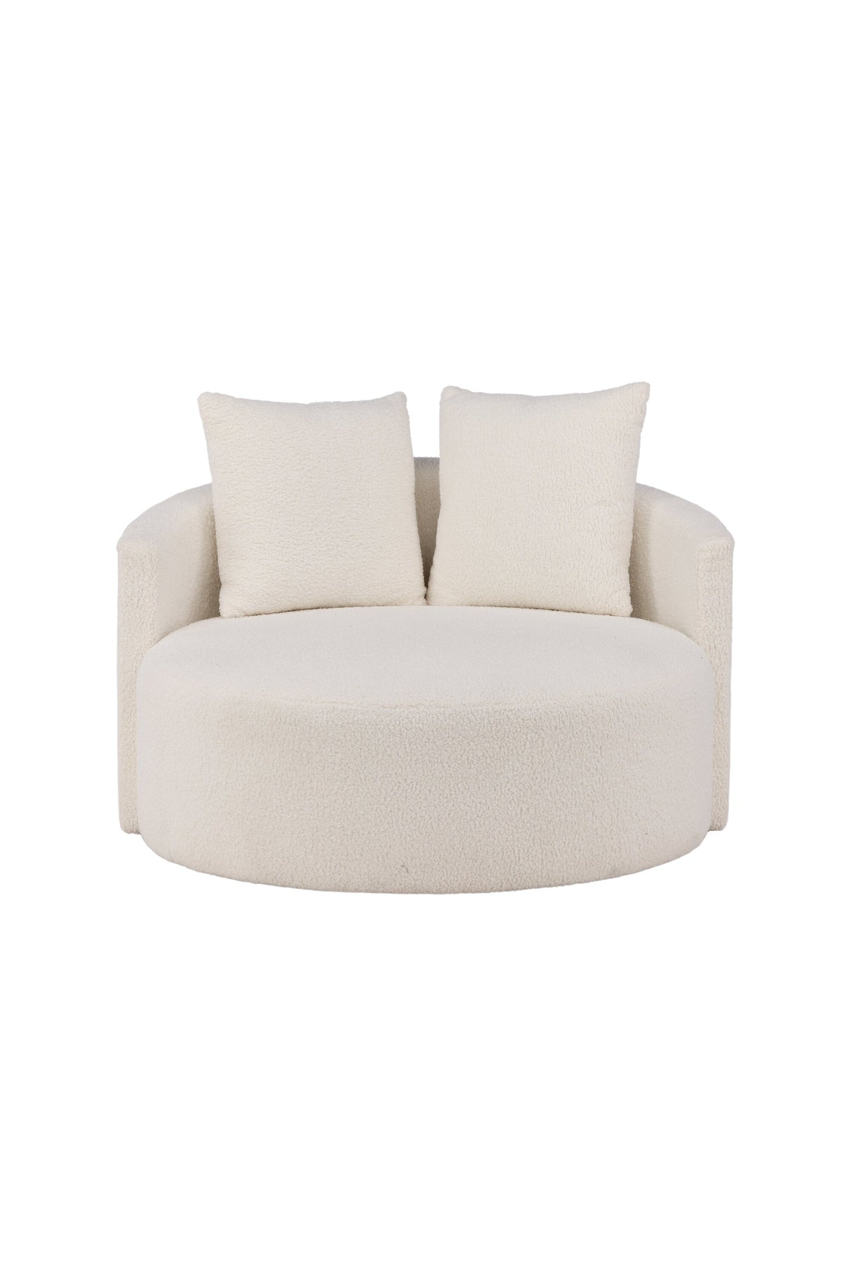 Kelso 2 - Sitzer Sofa - weiß/Polyester - 2 - Sitzer Sofas - ALVAHOME
