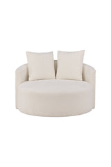 Kelso 2 - Sitzer Sofa - weiß/Polyester - 2 - Sitzer Sofas - ALVAHOME