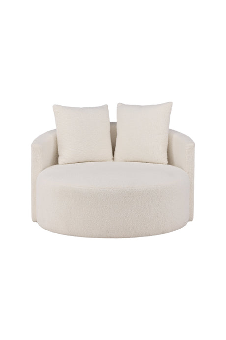 Kelso 2 - Sitzer Sofa - weiß/Polyester - 2 - Sitzer Sofas - ALVAHOME