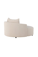 Kelso 3 - Sitzer Sofa - beige/Polyester - Leinen - 3 - Sitzer Sofas - ALVAHOME