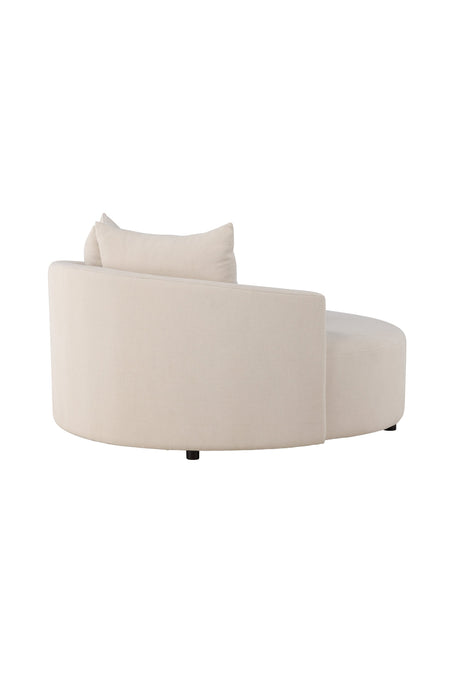 Kelso 3 - Sitzer Sofa - beige/Polyester - Leinen - 3 - Sitzer Sofas - ALVAHOME