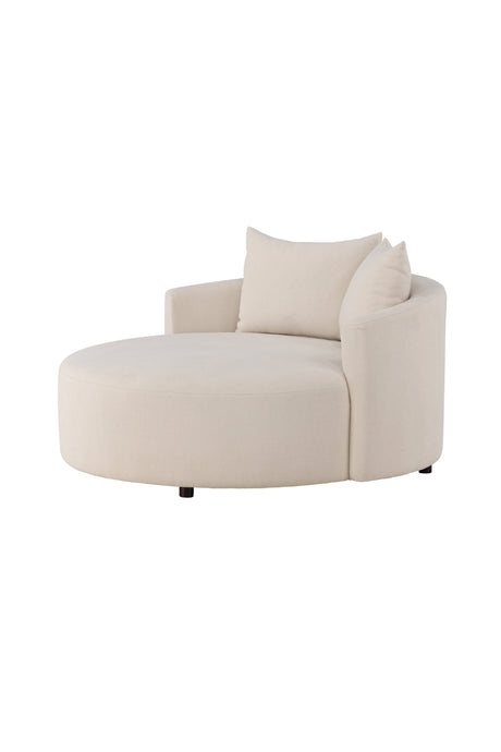 Kelso 3 - Sitzer Sofa - beige/Polyester - Leinen - 3 - Sitzer Sofas - ALVAHOME