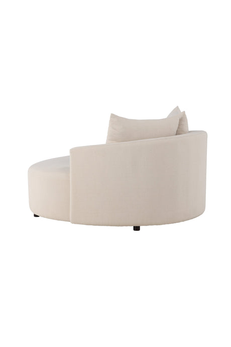 Kelso 3 - Sitzer Sofa - beige/Polyester - Leinen - 3 - Sitzer Sofas - ALVAHOME