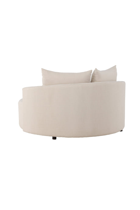 Kelso 3 - Sitzer Sofa - beige/Polyester - Leinen - 3 - Sitzer Sofas - ALVAHOME