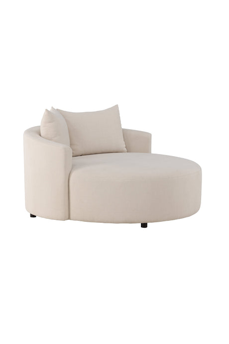 Kelso 3 - Sitzer Sofa - beige/Polyester - Leinen - 3 - Sitzer Sofas - ALVAHOME